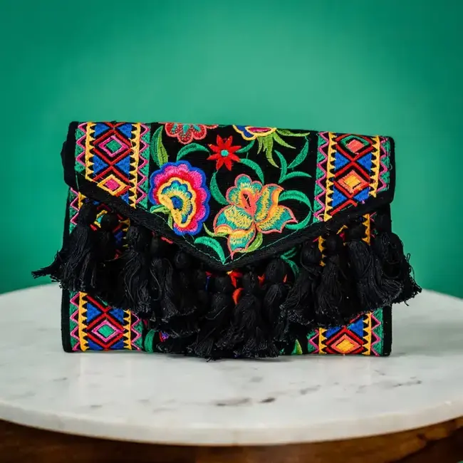 Tassel Fiesta Clutch