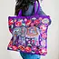 Elephant Embroidered Tote Bag