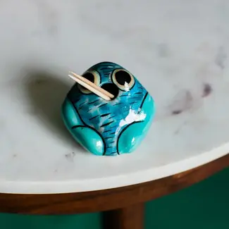 Guatemala Toothpick Holder Frog
