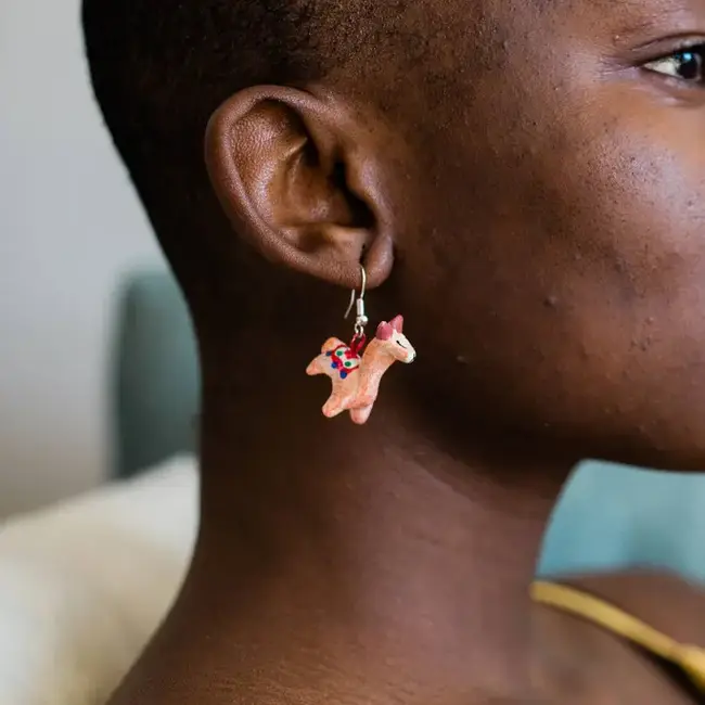 Ceramic Animal Earrings