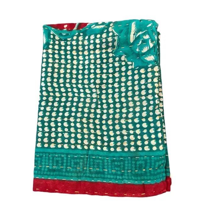 Recycled Sari Kantha Tea/Hand Towel