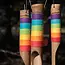 Indonesia Wind Chime - Rainbow Bamboo