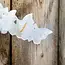 White Onyx Butterflies Wind Chime