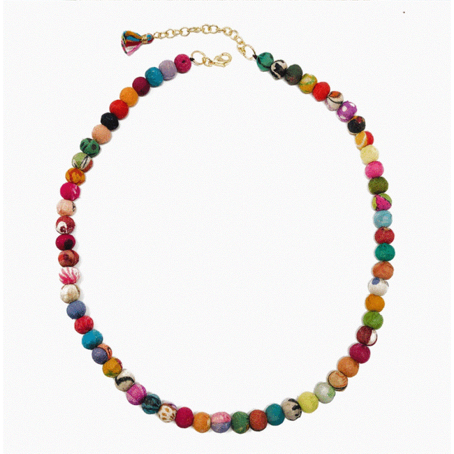 Necklace - Classic Kantha Strand