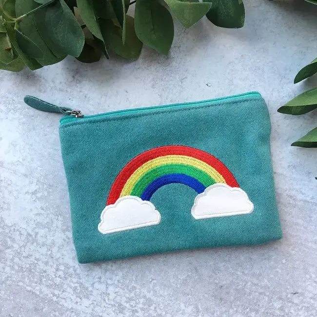Felt Coin Purse - Rainbow