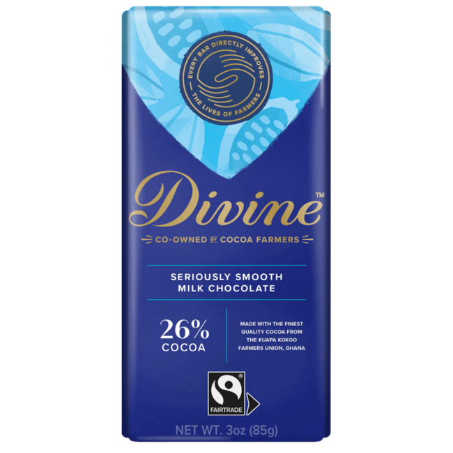 Divine 26% Milk Chocolate Bar 85g