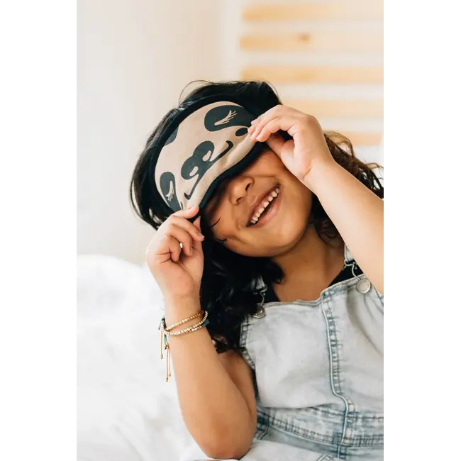 Velvet Sleep Mask - Sloth