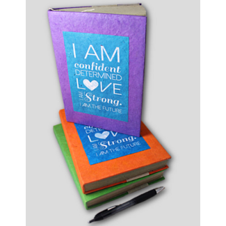 Nepal Lokta Paper Journal - I Am Confident Large