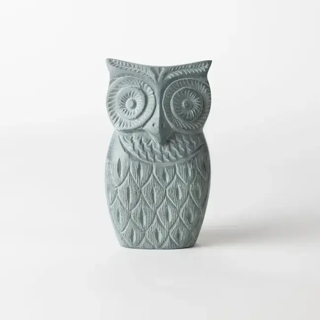 Eyeglass Holder - Ullu Soapstone Owl