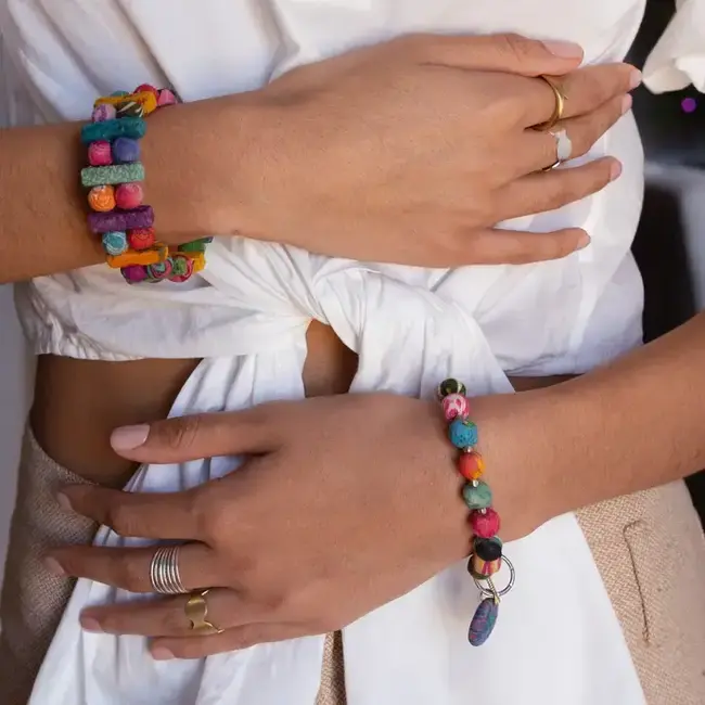 Ring - Brass Moon Chain