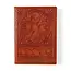 India Moon Phase Embossed Leather Journal (5x7)
