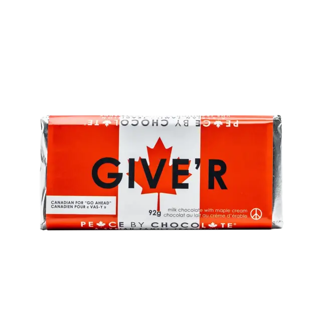 Peace By Chocolate - Canada Bar 92g