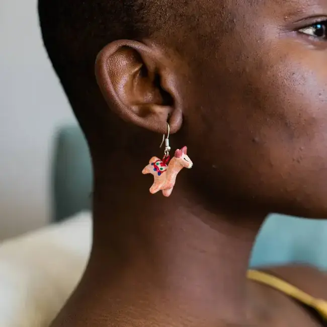 Ceramic Animal Earrings