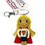 String Doll Keychain - Super Teacher (long hair)