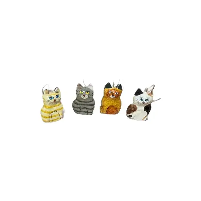 Paper Mache Cat Ornament