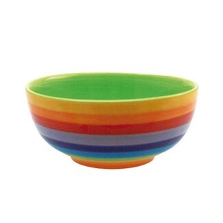 Thailand Rainbow Stripe Bowl 15cm
