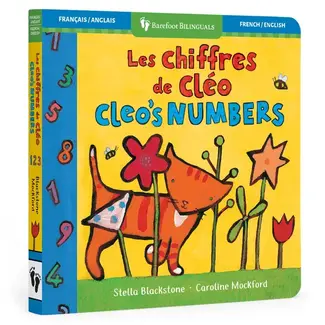 Cleo's Numbers (Bilingual French & English) Board Book