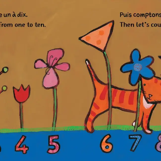 Cleo's Numbers (Bilingual French & English) Board Book