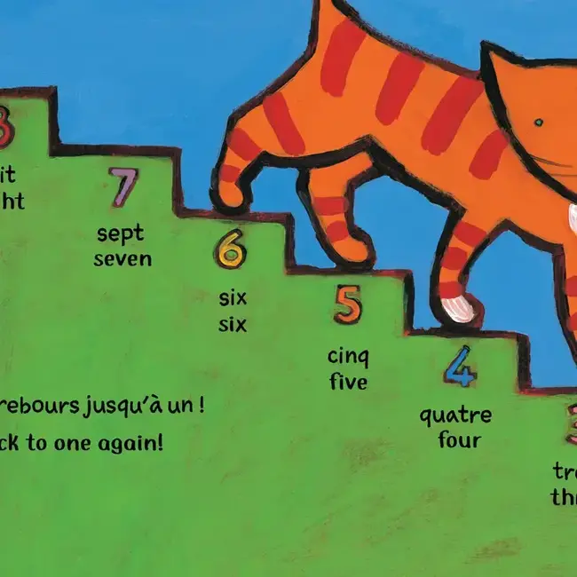 Cleo's Numbers (Bilingual French & English) Board Book