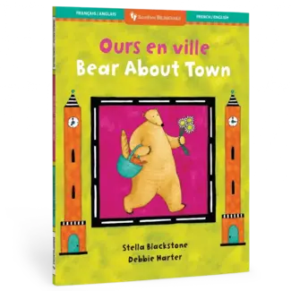 Bear About Town (Bilingual French & English) Paperback