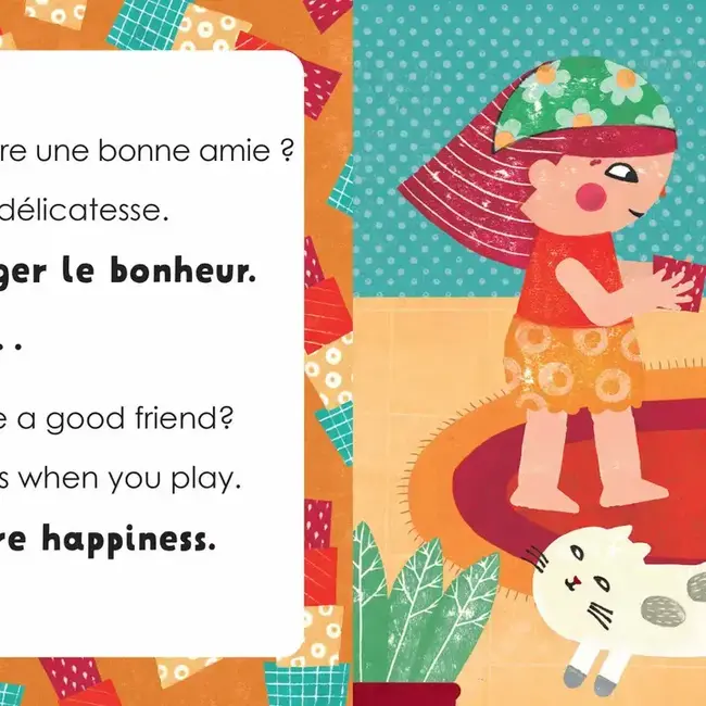 Mindful Tots: Loving Kindness (Bilingual French & English) Board Book