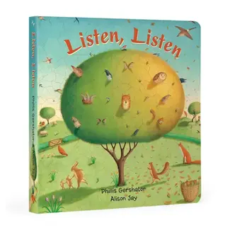 Listen, Listen Large Board Book