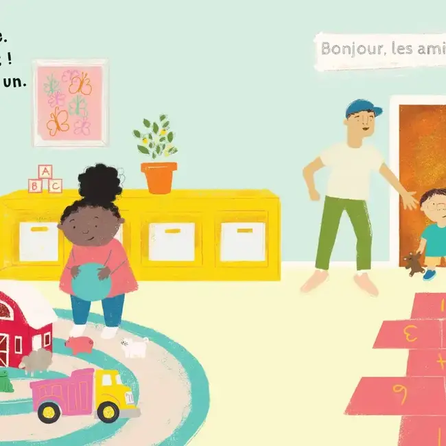 That's Mine! (Bilingual French & English) Board Book