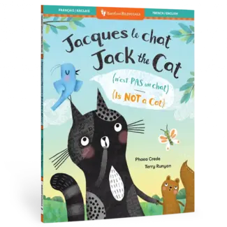 Jet the Cat (Is Not a Cat) (Bilingual French & English) Board Book