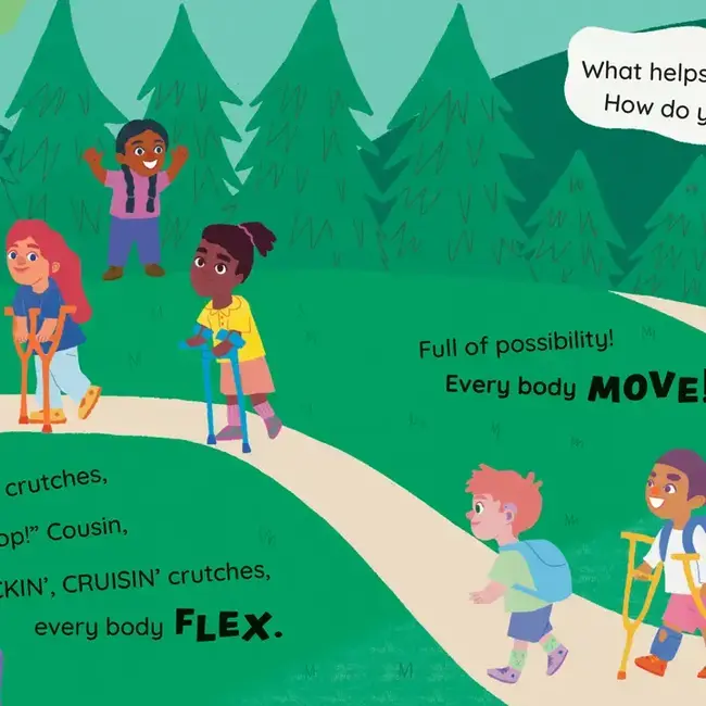 Every Body Move! Hardcover w/ Audio & Video