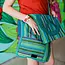 Peace Ikat Messenger Bag