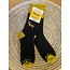 CLEARANCE Wool Snuggle Socks - Reindeer/Black