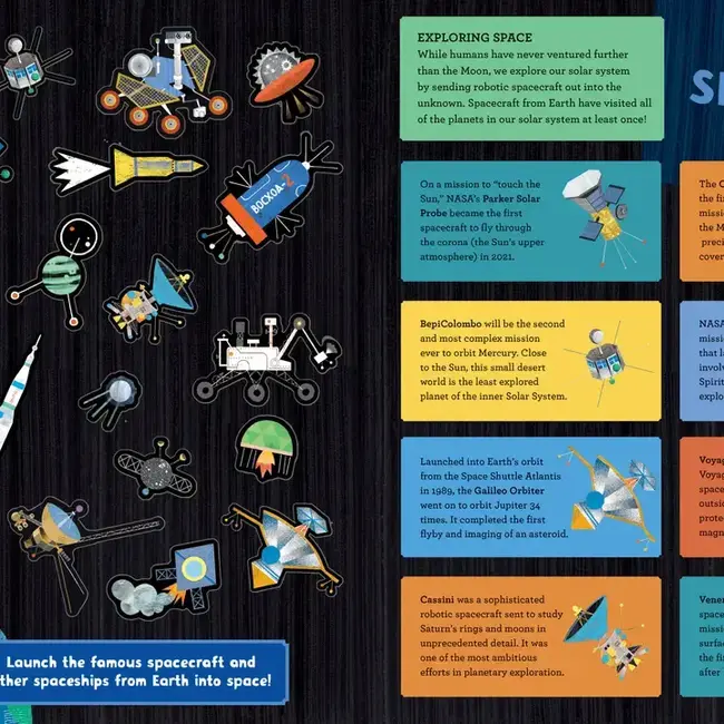 Barefoot Books Solar System Sticker Book Paperback