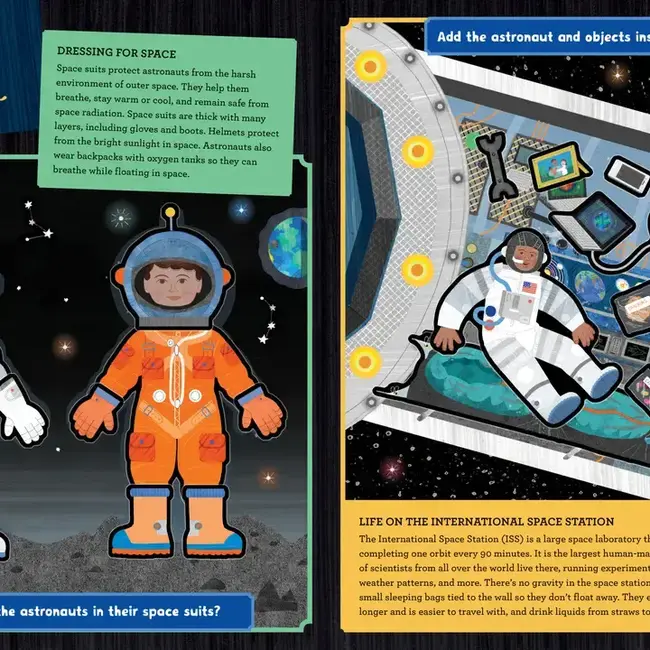 Barefoot Books Solar System Sticker Book Paperback