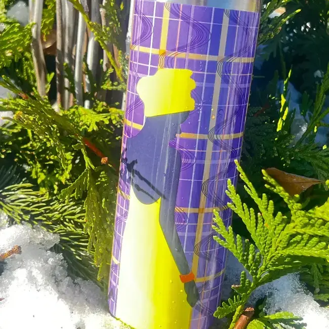 Insulated Water Bottle - Samburu Print