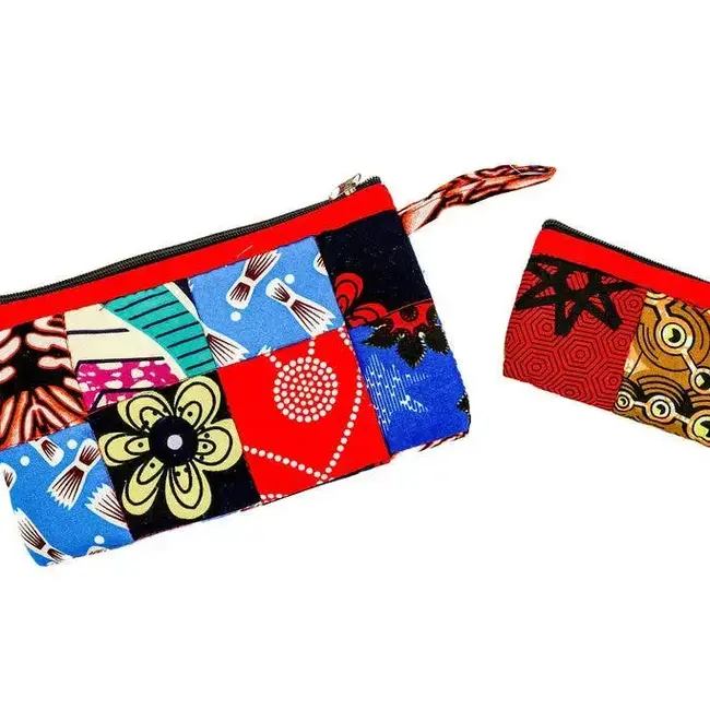 Patchwork Cosmetic Bag