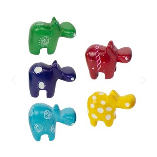 Kenya Soaptone Hippo 5 cm