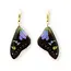 Butterfly Jewelry Purple Wing Whole Wing Earrings