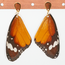 Earrings  - Butterfly Jewelry African Monarch Whole Wing