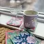 Blockprinted Quilted Coaster