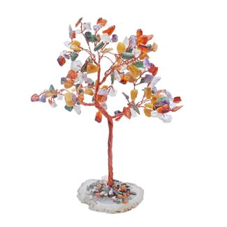 India Crystal Tree - Multicoloured 18cm