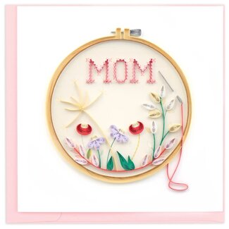 Vietnam Quilling Card - Mom Cross Stitch