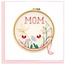 Quilling Card - Mom Cross Stitch