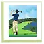 Quilling Card - Golfer