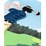 Quilling Card - Golfer