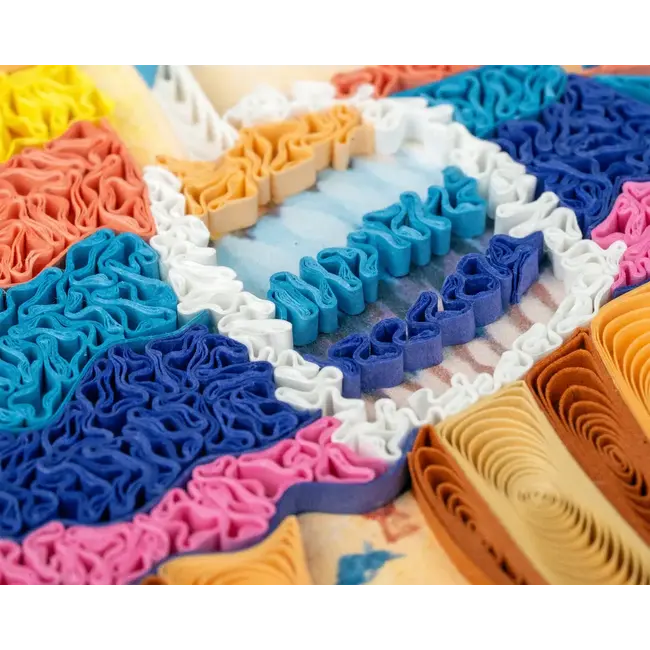 Quilling Card - Happy Birthday Pinata