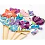 Quilling Card - Playful Flower Bouquet
