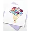 Quilling Card - Playful Flower Bouquet