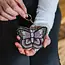 Coin Purse - Beaded Butterfly Keychain
