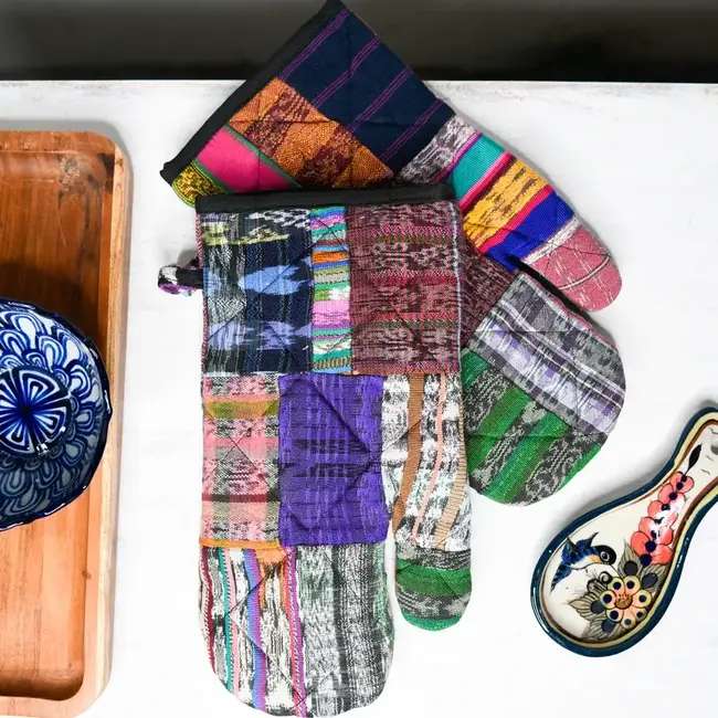 Oven Mitts - Patchwork (Set of Two)