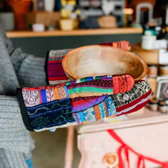 Oven Mitts - Patchwork (Set of Two)